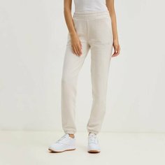 Брюки спортивные GUESS, размер 2XS, белый, бежевый