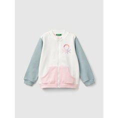 Толстовка UNITED COLORS OF BENETTON, размер 110, белый