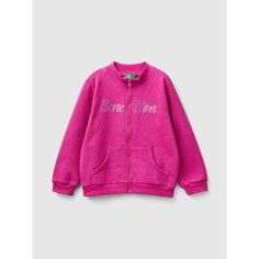 Толстовка UNITED COLORS OF BENETTON, размер 98, фиолетовый