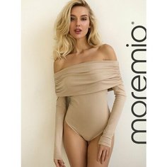 Боди moremio, размер 36, бежевый