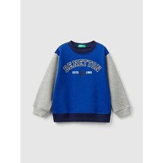 Свитшот UNITED COLORS OF BENETTON, размер 82, синий