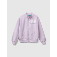 Толстовка UNITED COLORS OF BENETTON, размер 150, фиолетовый