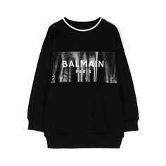 Свитшот BALMAIN, размер 6 лет, черный