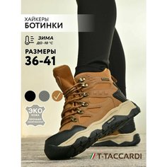 Ботинки T.Taccardi, размер 36, коричневый