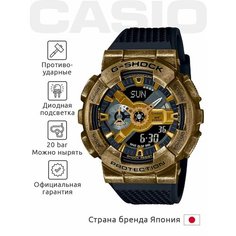Наручные часы CASIO G-Shock, черный/золотой