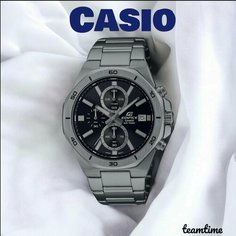 Наручные часы CASIO, черный, серый