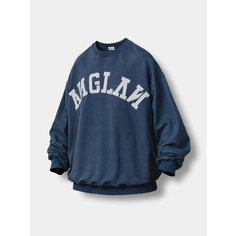 Свитшот ANGLAN Applique Big Logo, размер M, , deep blue