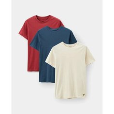 Футболка Lyle & Scott Basic 3 Pack T-shirt, 3 шт., размер XXL, мультиколор