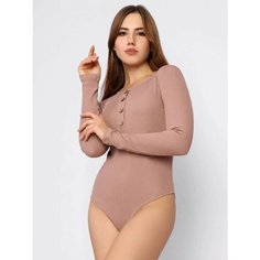 Боди Fashion Margo, размер 42, бежевый