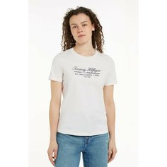 Футболка TOMMY HILFIGER, размер L, белый