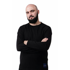 Лонгслив КУТЁЖ Лонгслив Кутеж База, размер S, , черный