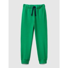 Брюки спортивные UNITED COLORS OF BENETTON, размер S, зелeный