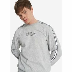 Свитшот Fila, размер 48/50, , серый