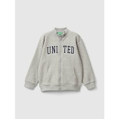 Толстовка UNITED COLORS OF BENETTON, размер 104, серый