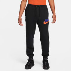 Брюки спортивные NIKE Club, размер S, черный