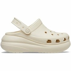 Сабо Crocs Classic Crush Clog, размер 36.5, бежевый