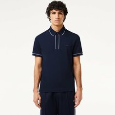 Поло LACOSTE, размер 52, темно-синий