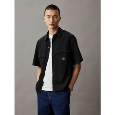 Рубашка Calvin Klein Jeans, размер S, черный