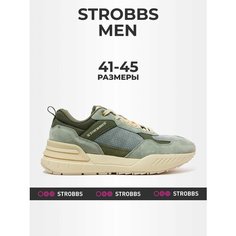 Кроссовки STROBBS, полнота 6 (RU)/ на среднюю стопу, размер 42, хаки