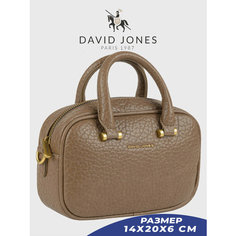 Сумка кросс-боди DAVID JONES, коричневый