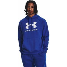 Худи спортивное Under Armour Rival Fleece Logo HD, размер XS, , ярко-синий