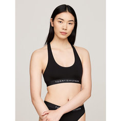 Топ TOMMY HILFIGER, размер M, черный