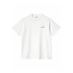 Футболка Carhartt WIP American Script, размер L, серебристый
