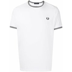 Футболка FRED PERRY Twin Tipped, размер XXL, серебристый