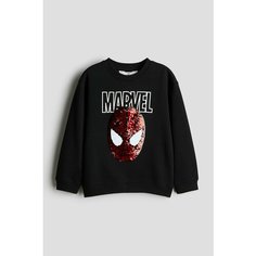 Толстовка H&M, размер 122/128, темно-синий