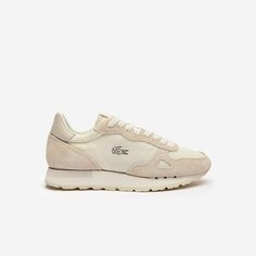 Кроссовки LACOSTE, размер T35, бежевый