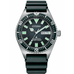 Наручные часы CITIZEN Promaster, серебряный, черный