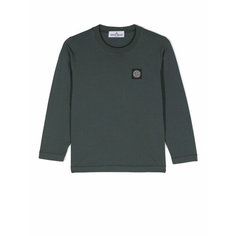 Лонгслив Stone Island, размер 2 года, зелeный