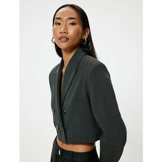 Пиджак KOTON, размер 40, серый