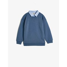 Свитшот KOTON, размер 5-6 лет, cиний