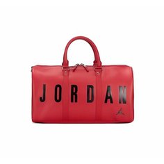 Сумка саквояж Jordan, фактура матовая, красный