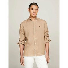 Рубашка TOMMY HILFIGER, размер M, beige