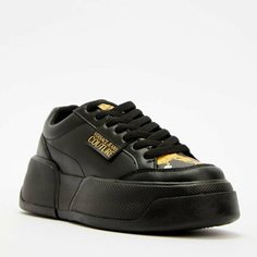 Кеды Versace Jeans Couture, размер 35, черный