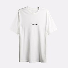 Футболка Jordan Embroidered Crew, размер M, белый