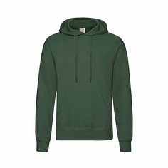 Худи Fruit Of The Loom CLASSIC HOODED SWEAT, размер S, , темно-зеленый