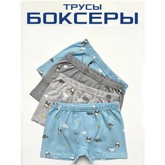 Трусы 3KINDER, размер 28, синий