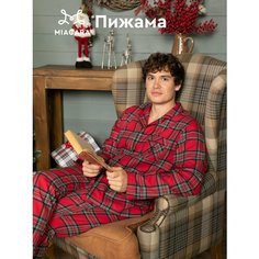 Пижама BeGood Saint-Moritz, размер 42-44, красный