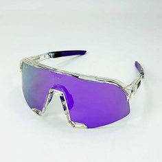 Солнцезащитные очки , бесцветный, фиолетовый Enduro Store