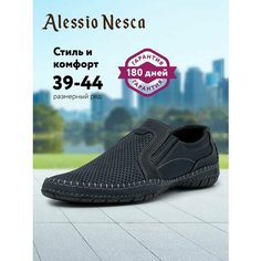 Туфли Alessio Nesca, размер 39, темно-синий