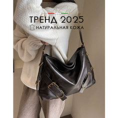Сумка торба 2much one few, фактура матовая, гладкая, черный