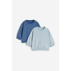 Толстовка H&M, размер 62, голубой