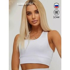 Топ спортивный STREETFIT, размер 2XL, белый