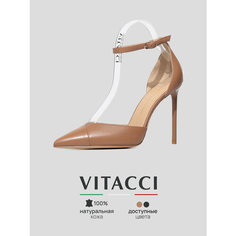 Туфли VITACCI, размер 39, коричневый