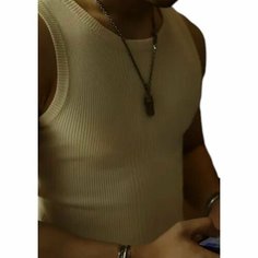Майка, размер М, белый/белый Fashion Collection Style