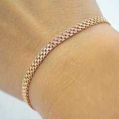 Браслет FJ Fallon Jewelry, золотой