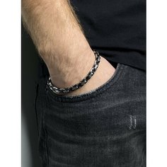 Браслет Own Accessories, размер 22 см, черный